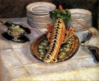 Gustave Caillebotte - Still Life With Crayfish